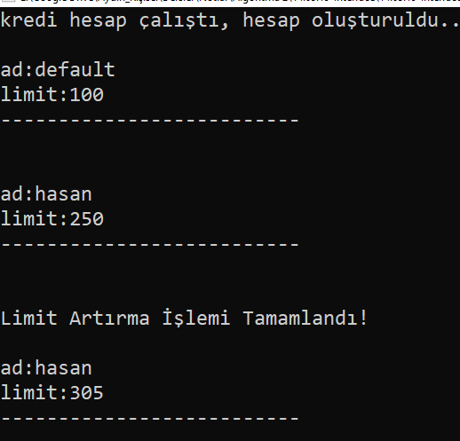 C# Basit Interface Örneği, Interface Kullanımı